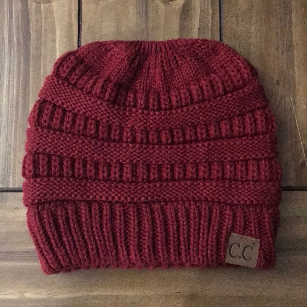 CC knit hat